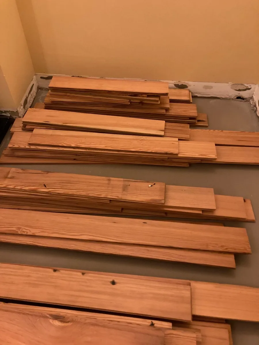 Reclaimed Pitch Pine Flooring - Image 2