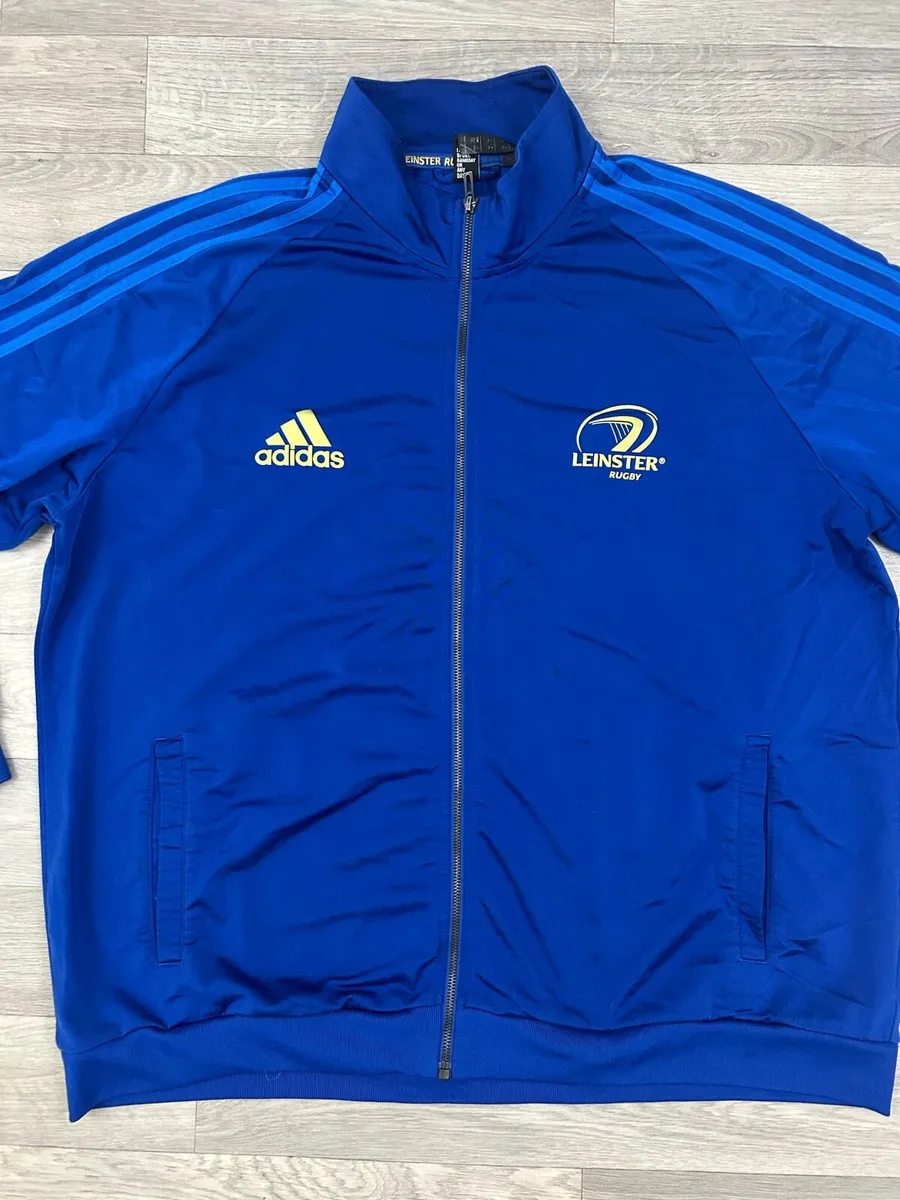 Adidas Leinster Rugby Track Jacket Mens XXL - Image 2