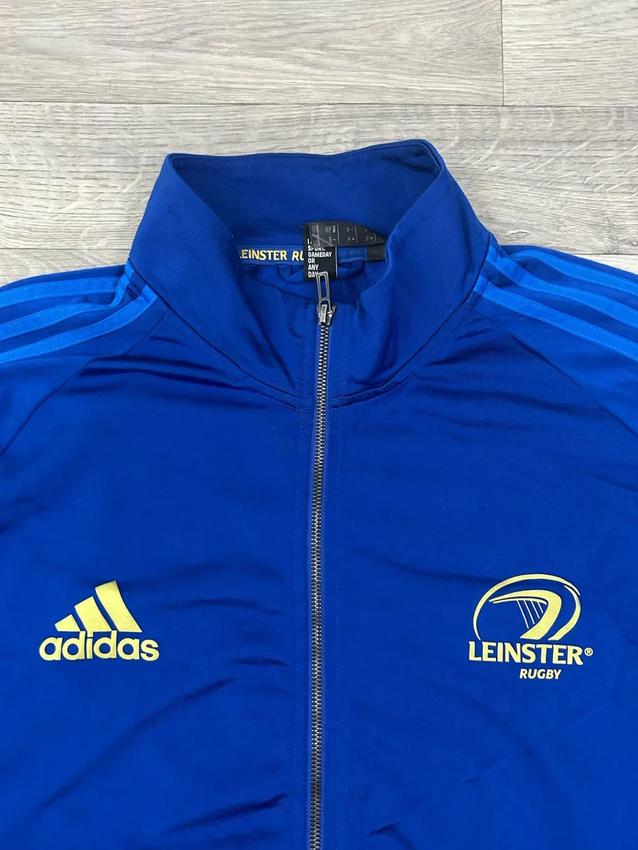 Adidas Leinster Rugby Track Jacket Mens XXL - Image 3