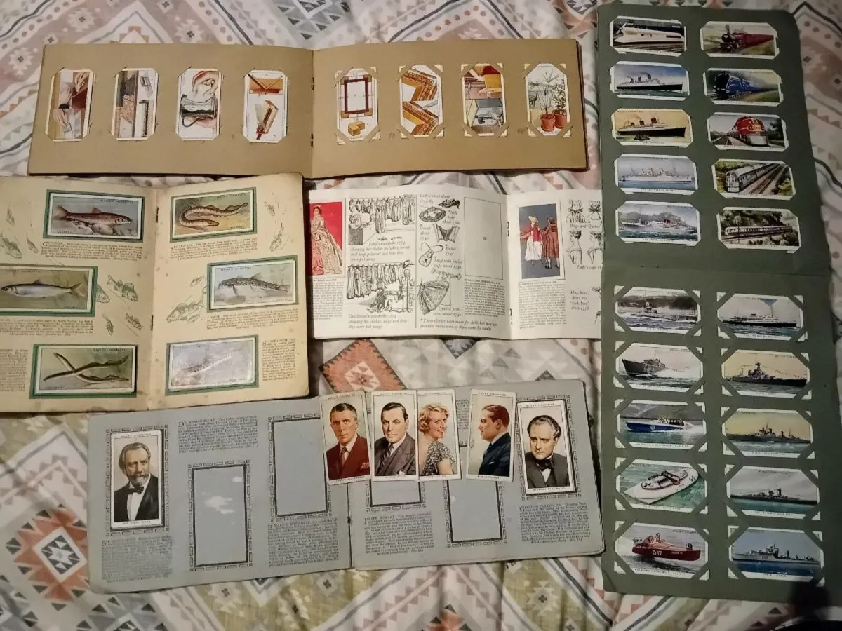 Rare Cigarette Cards And Stamps Over 1000 - Image 2
