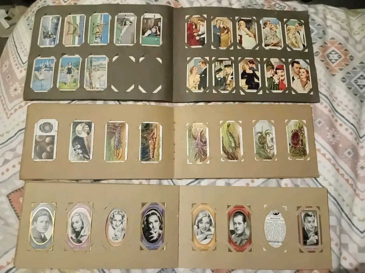 Rare Cigarette Cards And Stamps Over 1000 - Image 3