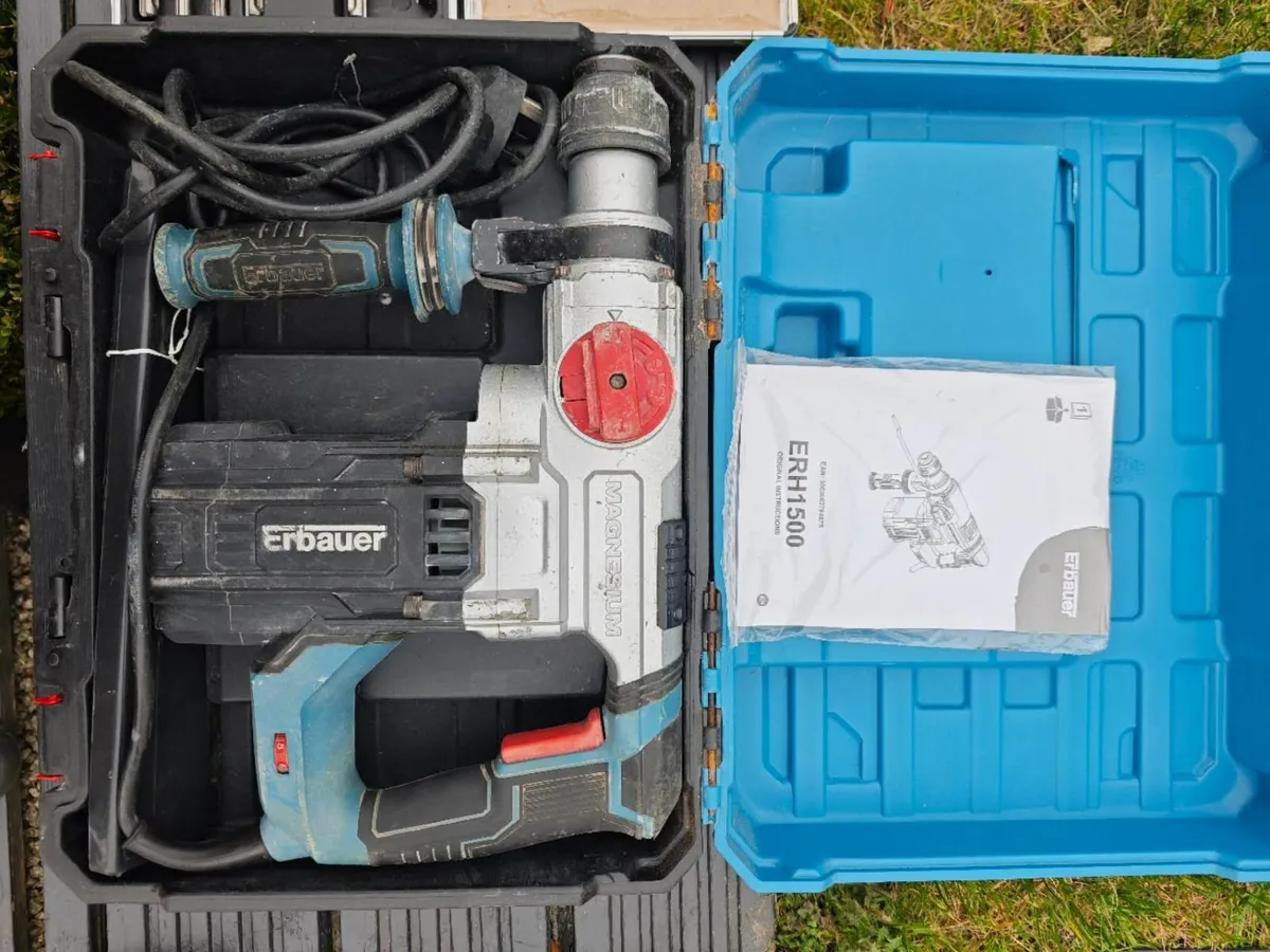 Erbauer 1500W SDS+ drill ERH1500 Hammer Drill - Image 2