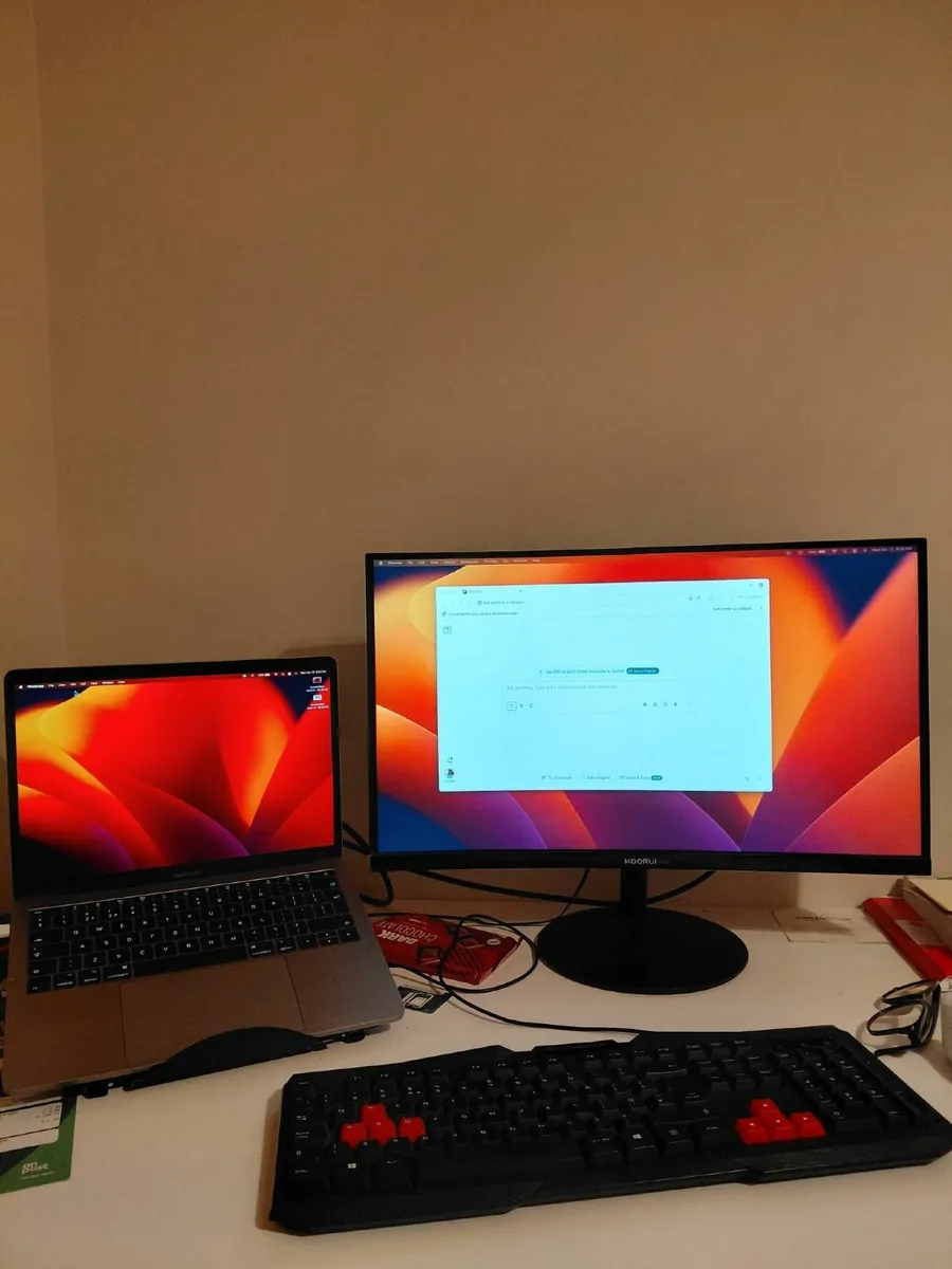24” Curved FHD KOORUI Monitor - Image 1