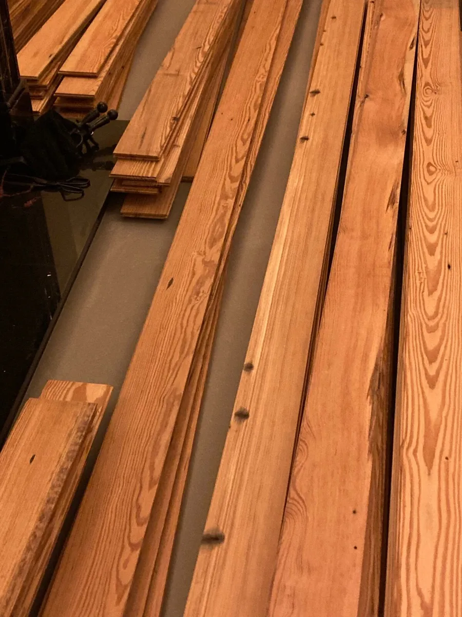 Reclaimed Pitch Pine Flooring - Image 3