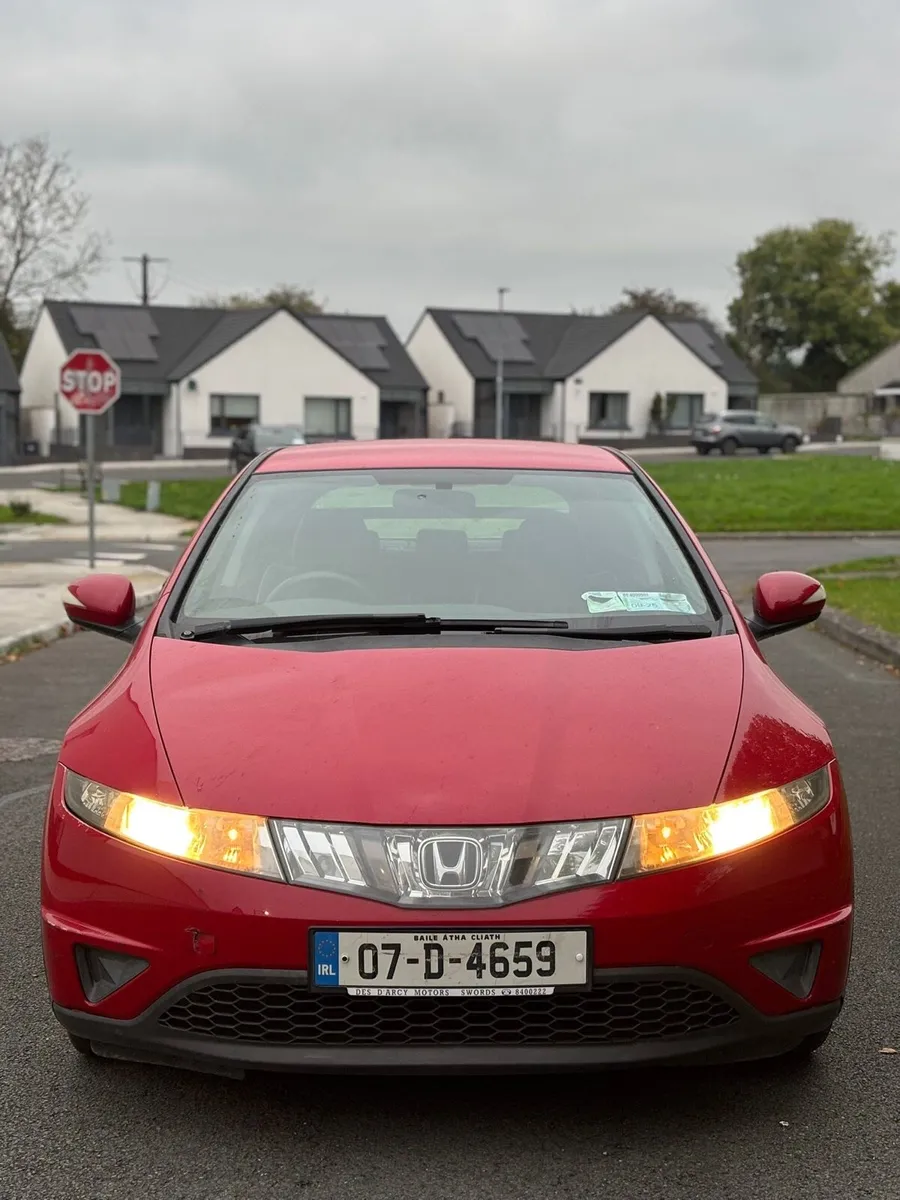 Honda Civic 1.3 6 speed NCT 6/26 only 64.000 miles - Image 2