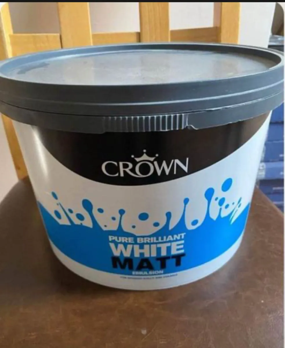 10 litre tubs paint