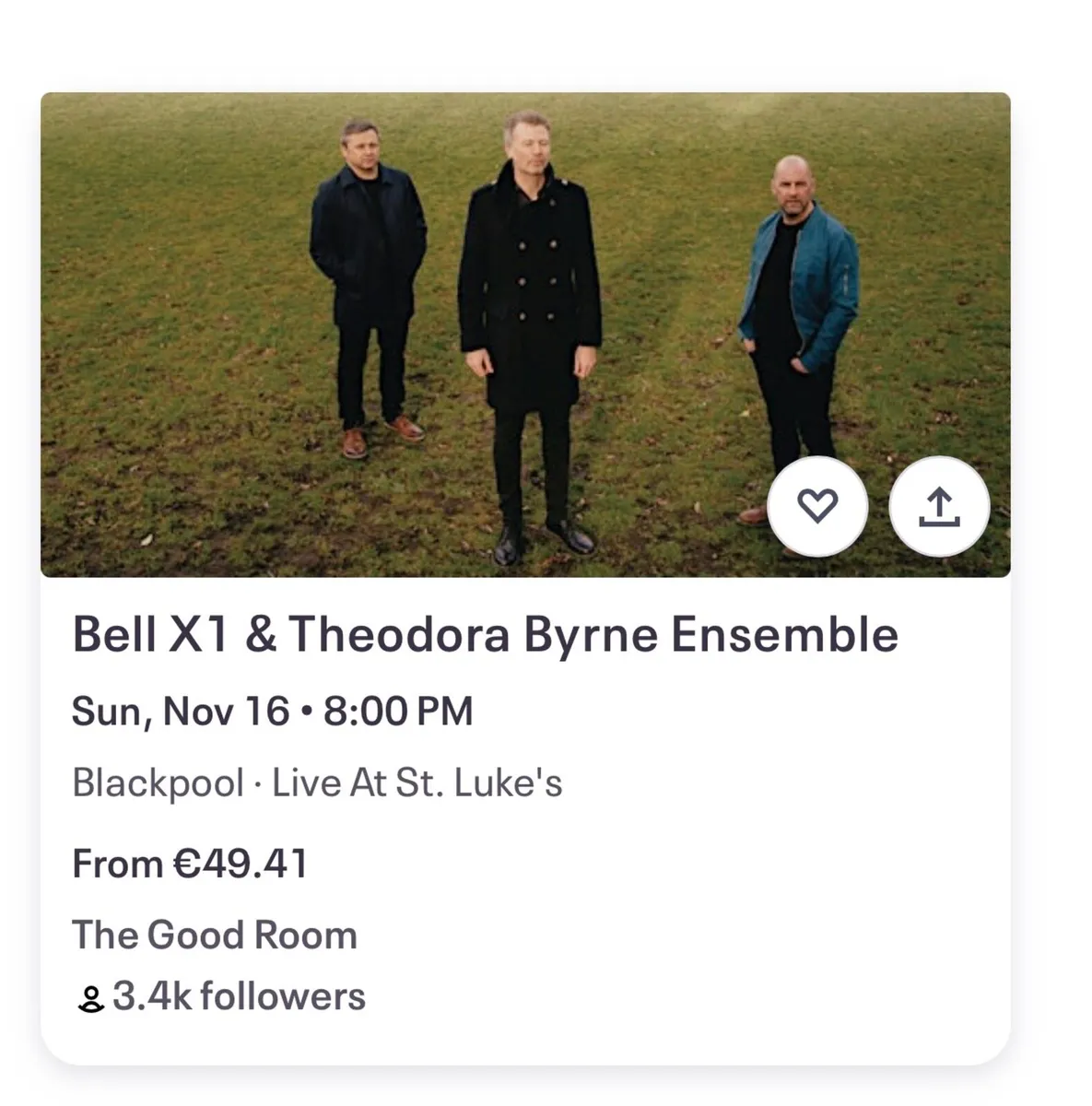 Bell X1 cork 16th Nov swop or sell