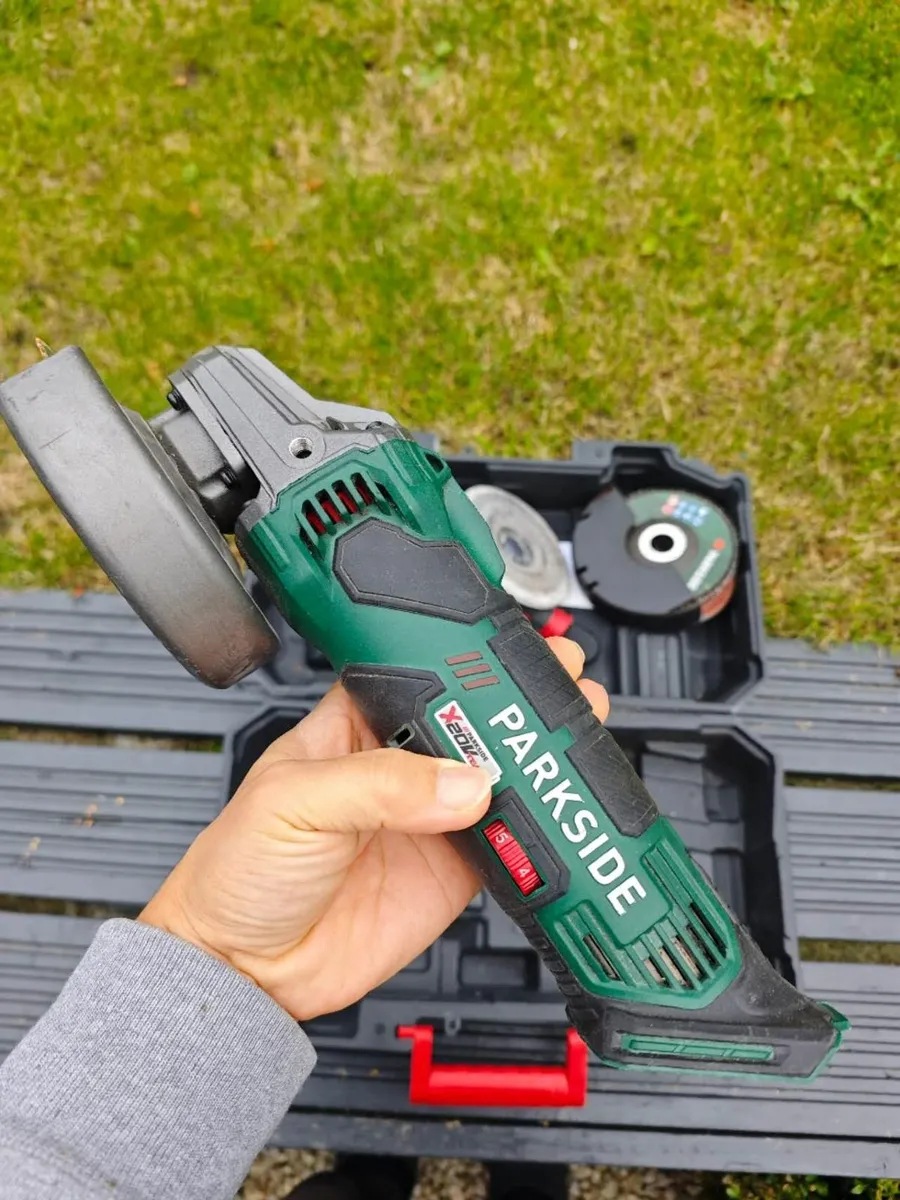 Parkside cordless angle grinder pwsa 20-li c3 - Image 3