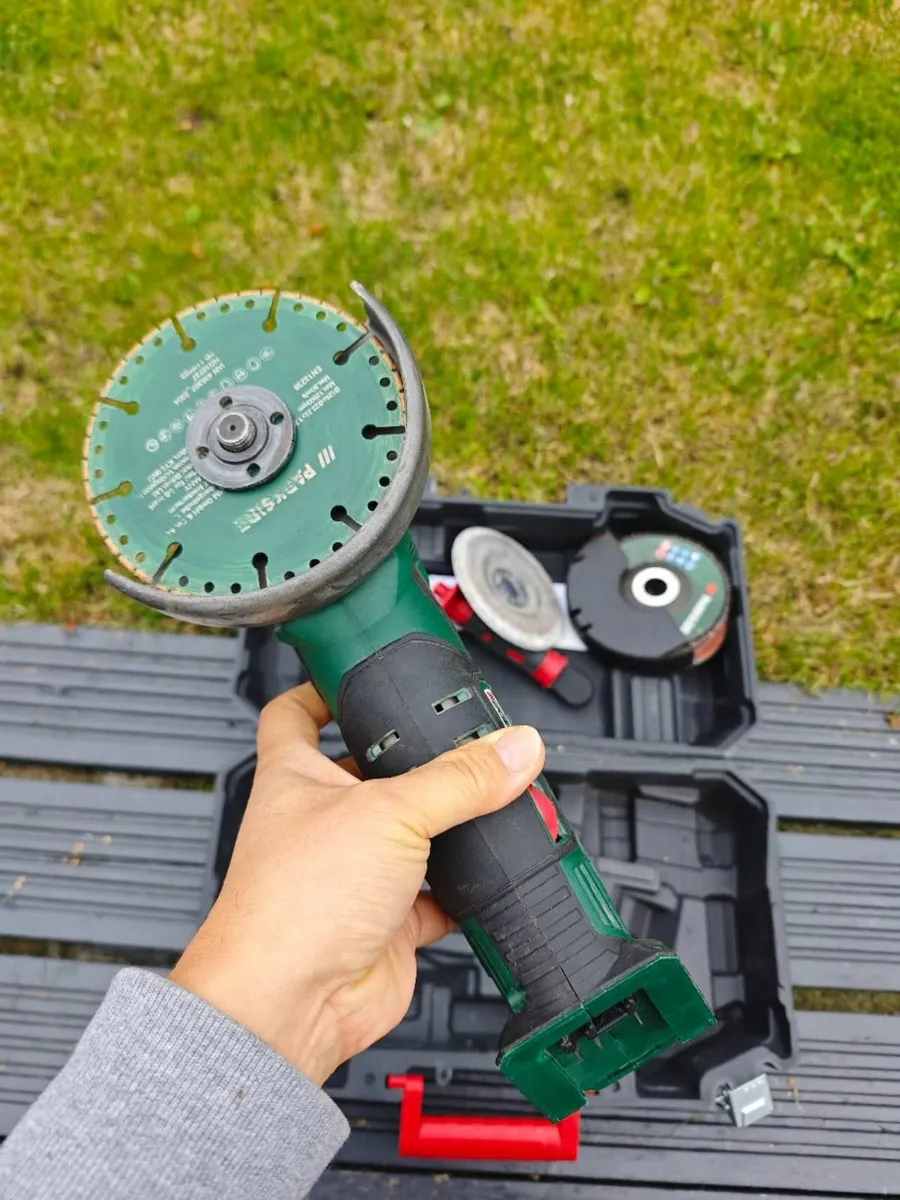 Parkside cordless angle grinder pwsa 20-li c3 - Image 4
