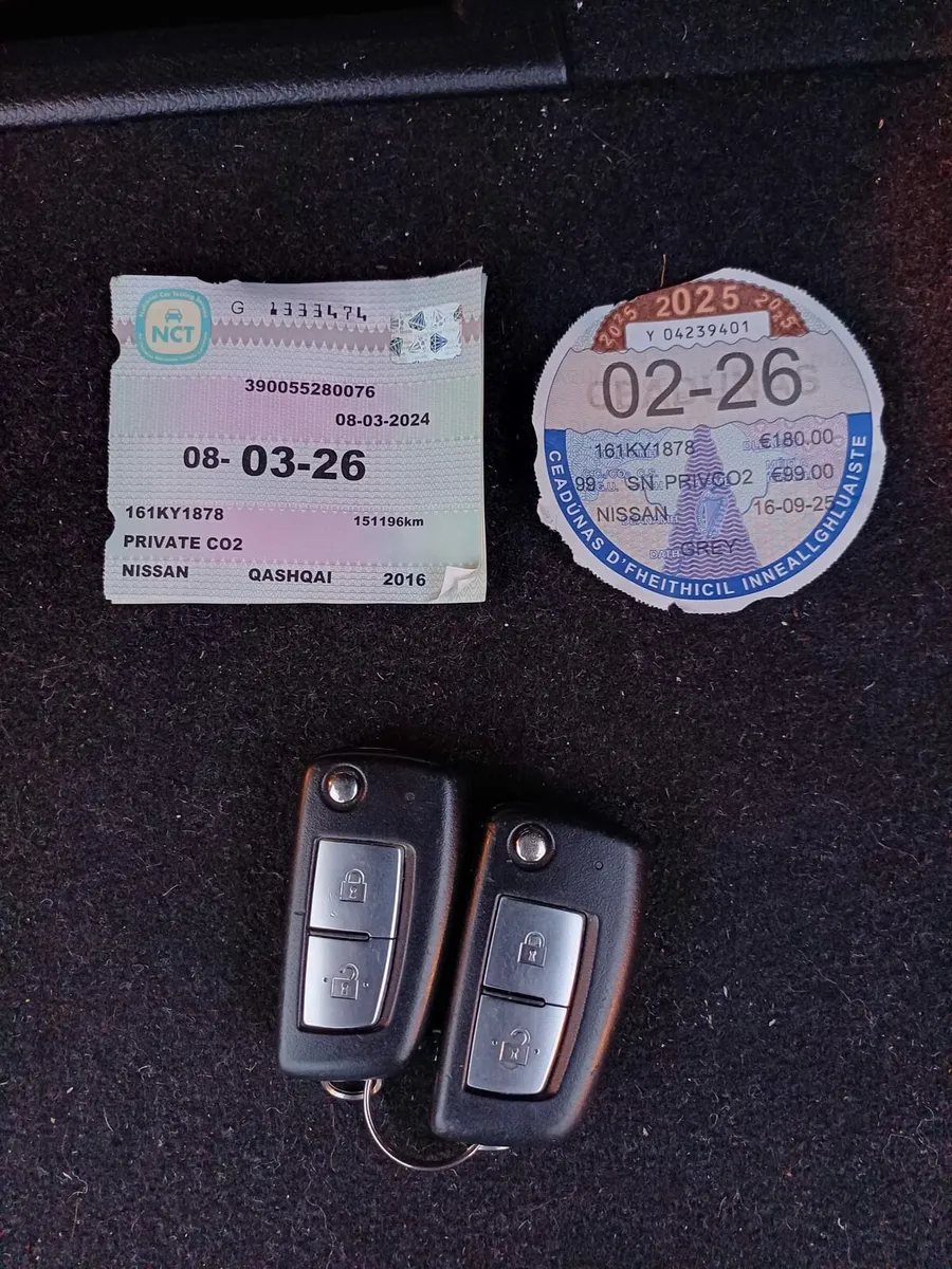 2016 NISSAN QASHQAI 1.5 DCI  NCT AND TAX - Image 3