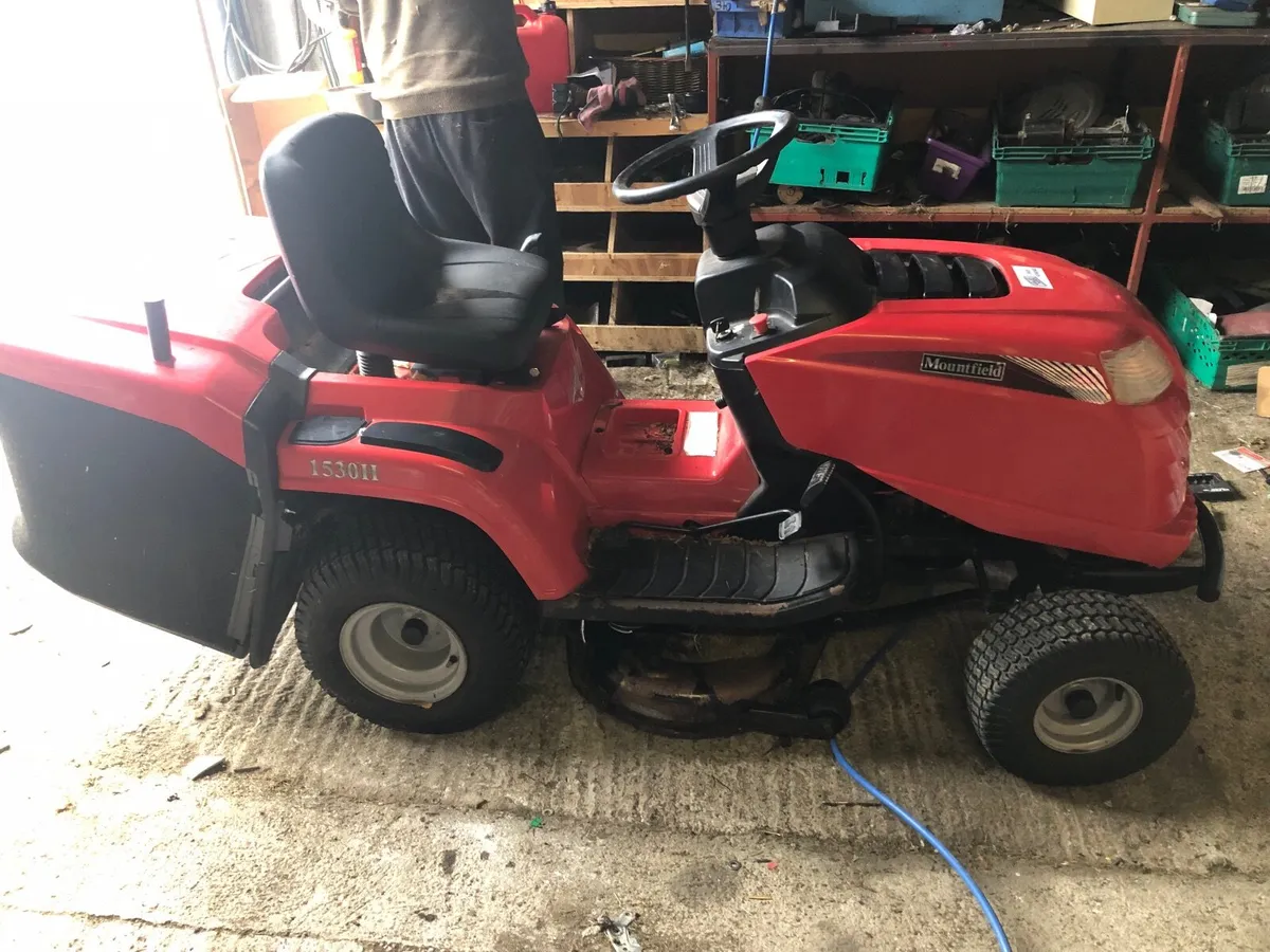 Ride on mower can deliver 1200 - Image 1