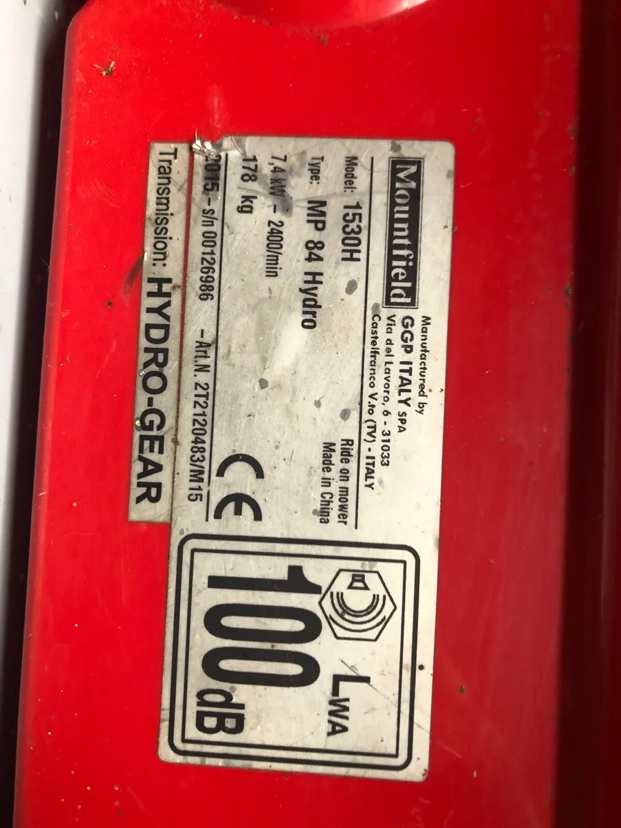 Ride on mower can deliver 1200 - Image 3