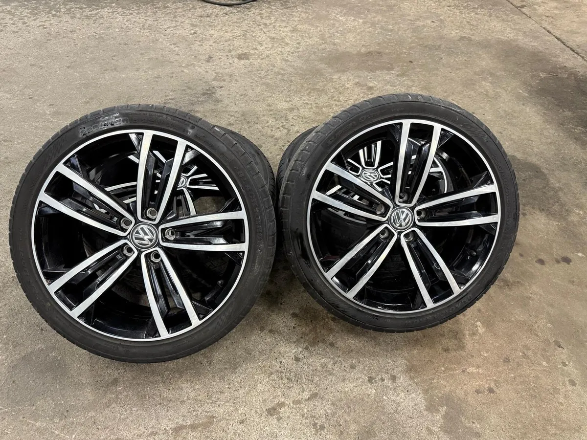 Volkswagen Golf Alloy Wheels & Tyres 225/40 R18 - Image 2