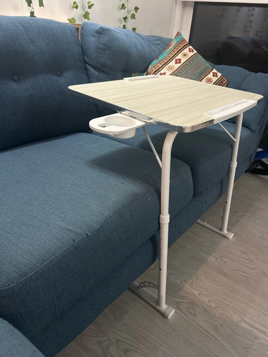 Adjustable Multi-Purpose Table - Sofa/Bedside - Image 2