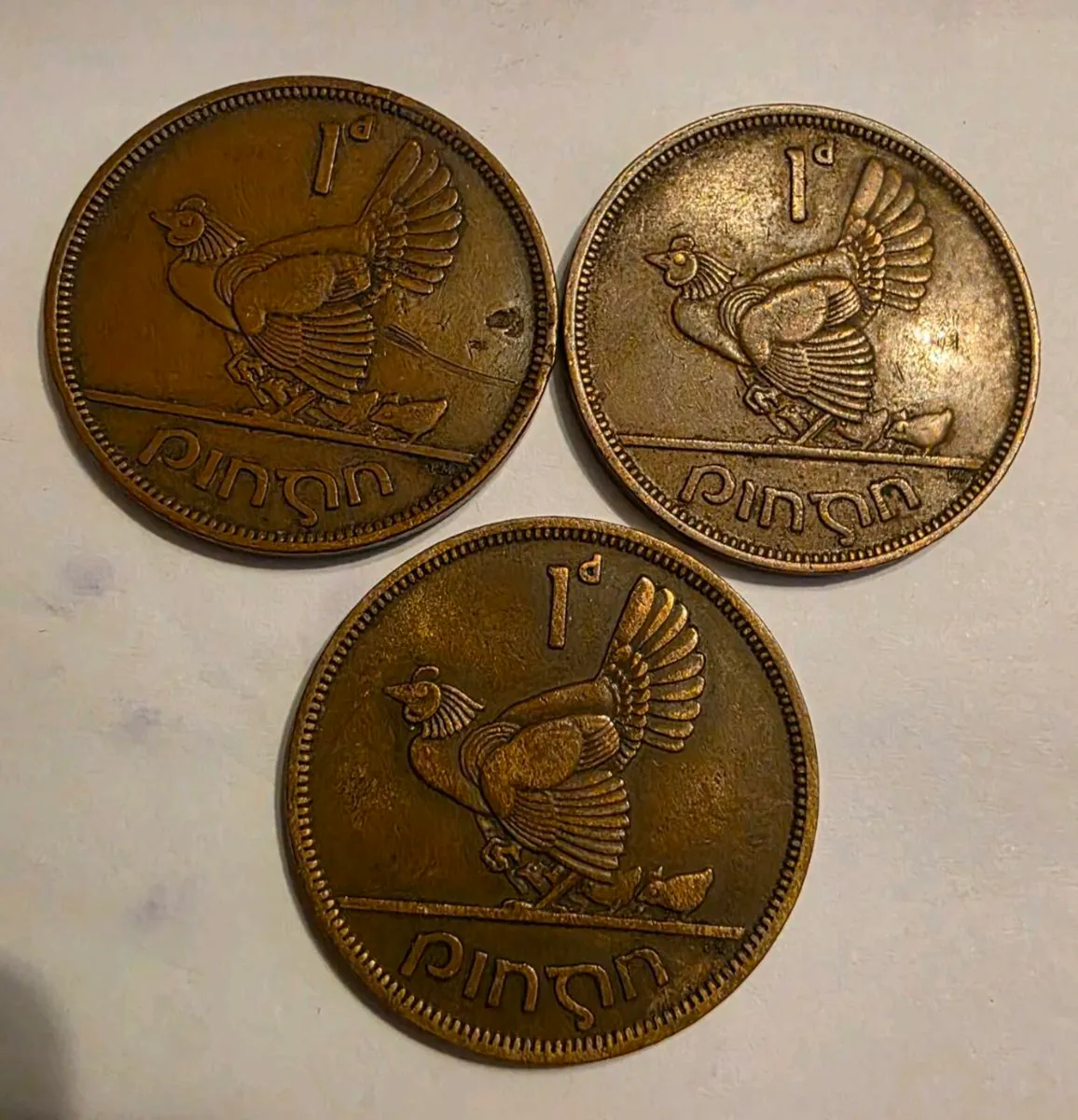 Irish penny's coins - Image 1