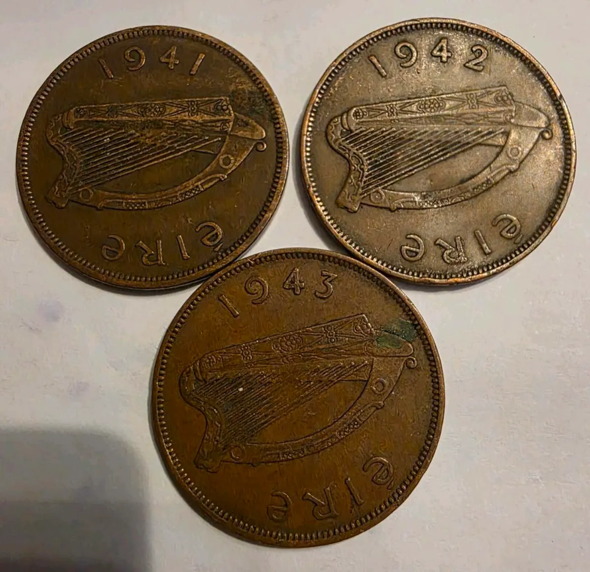 Irish penny's coins - Image 2