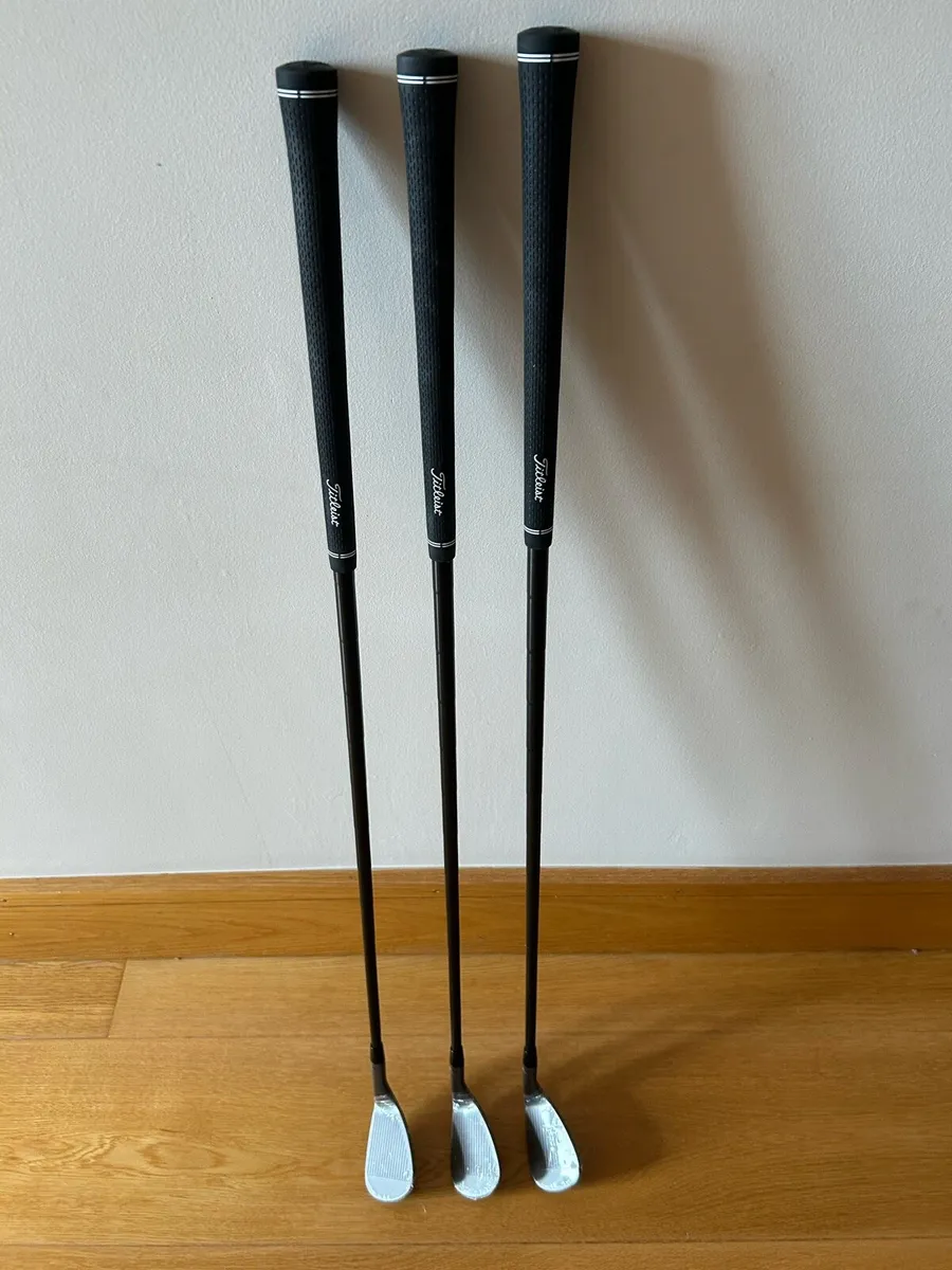 Titleist Vokey SM10 Wedges x 3 - left handed - Image 2