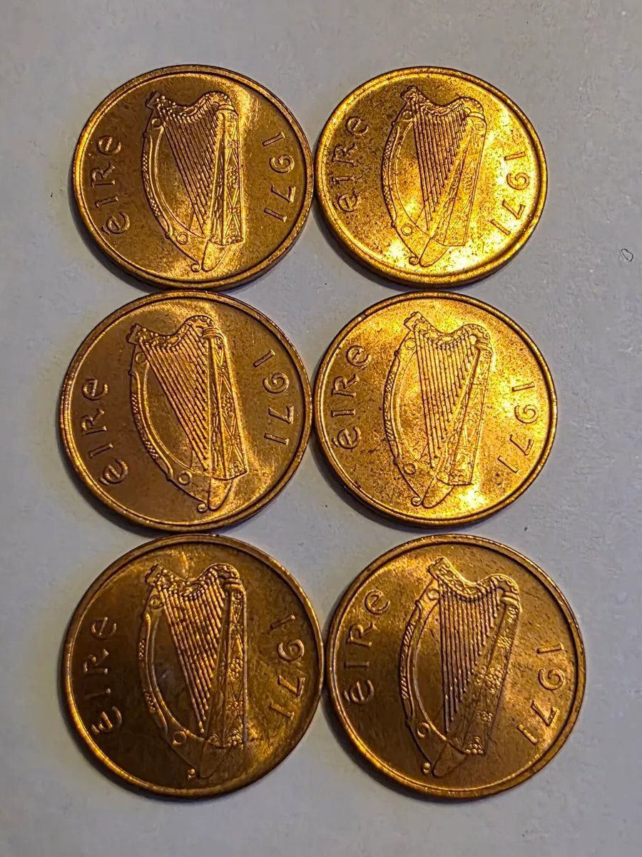 1971 irish half penny - Image 2