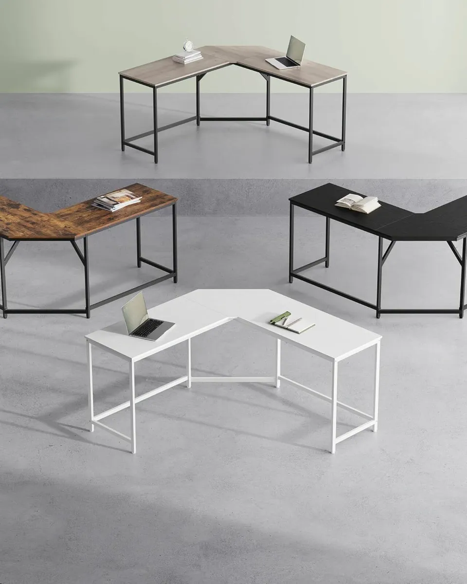 New maple white office desk - FREE P&P - Image 4
