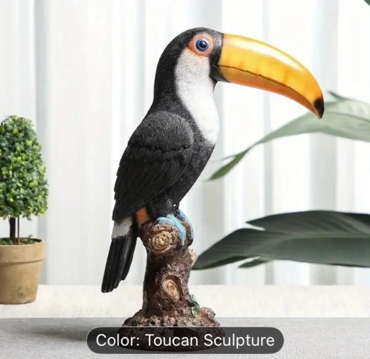 Toucan figure free postage - Image 1