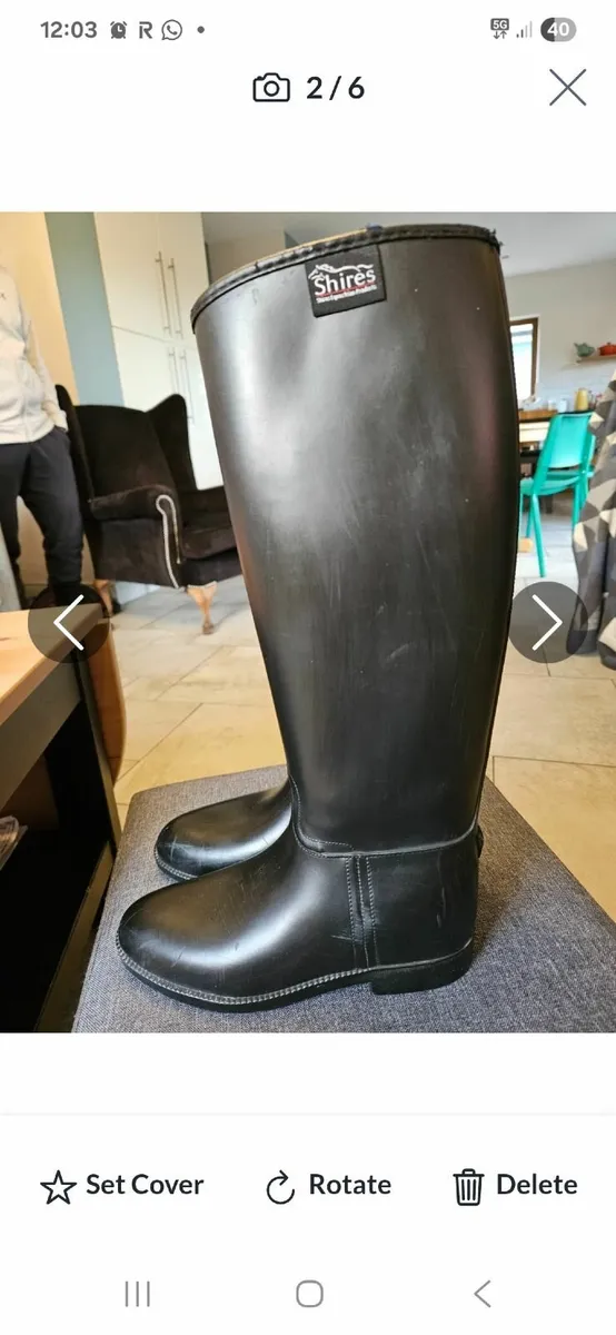 Equestrian/ horse riding boots - Image 1