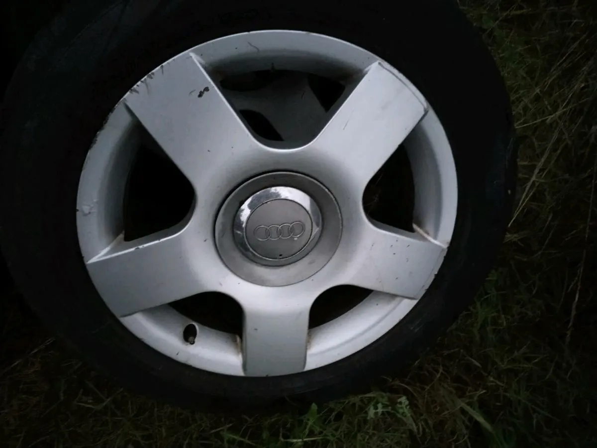 Audi Alloys- Genuine - Image 2