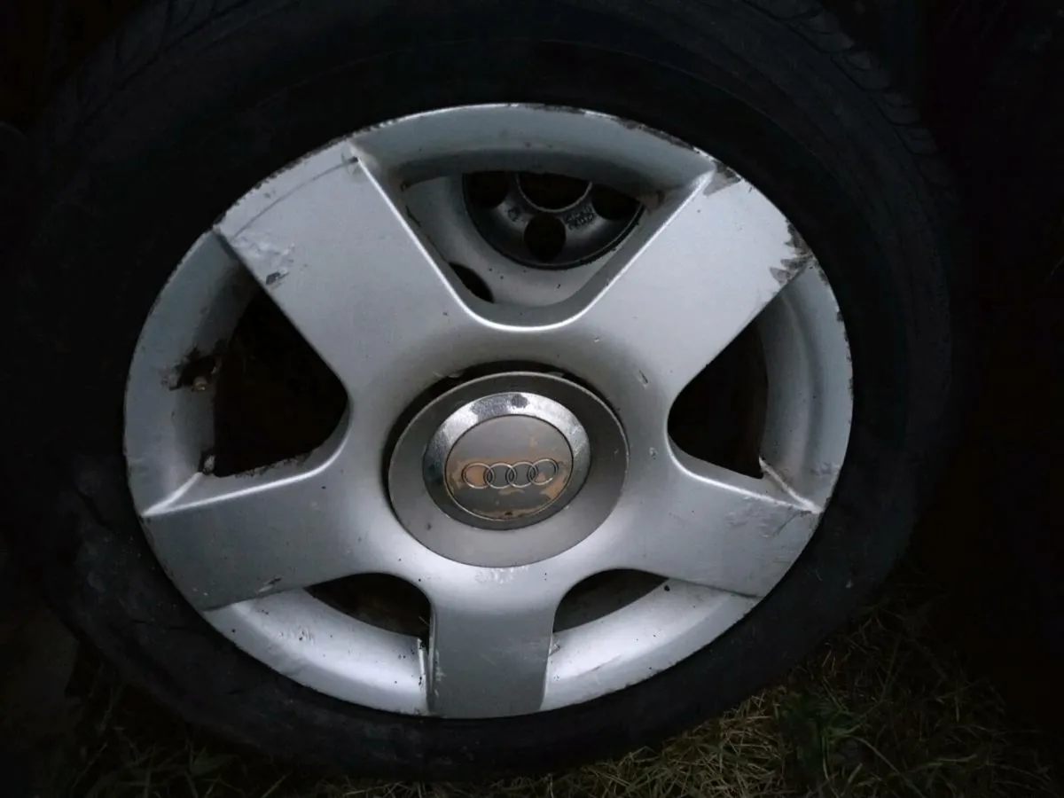 Audi Alloys- Genuine - Image 4
