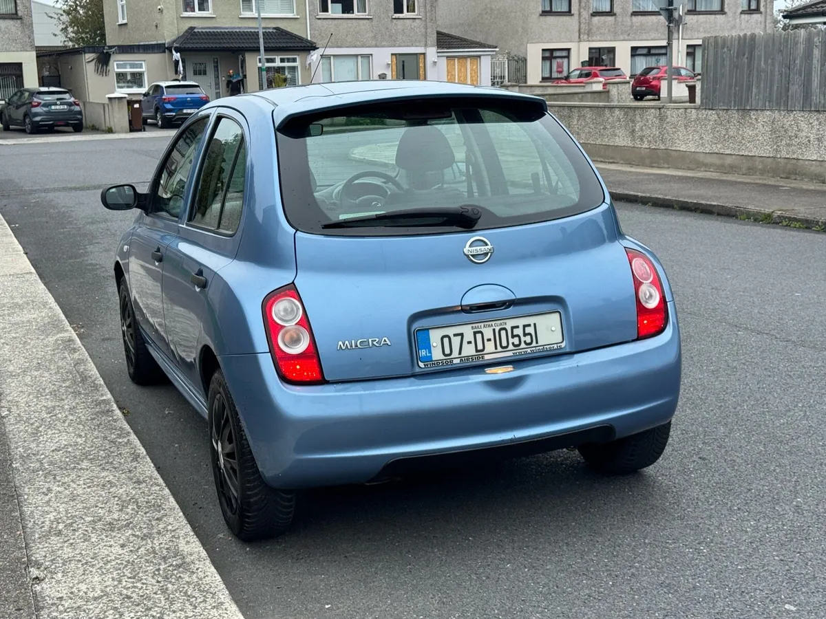 2007 Nissan Micra NCT + TAX - Image 4