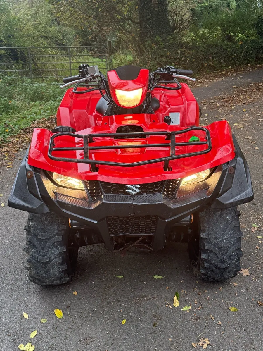 2021 Suzuki king quad 500 - Image 2