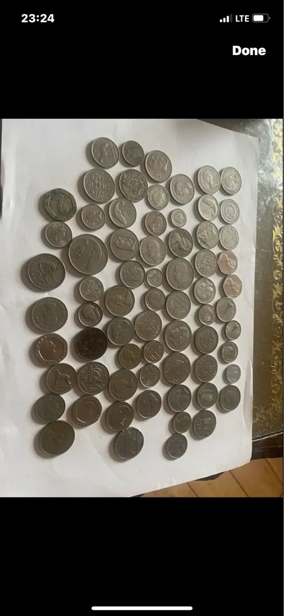 Selection of old coins - Image 1