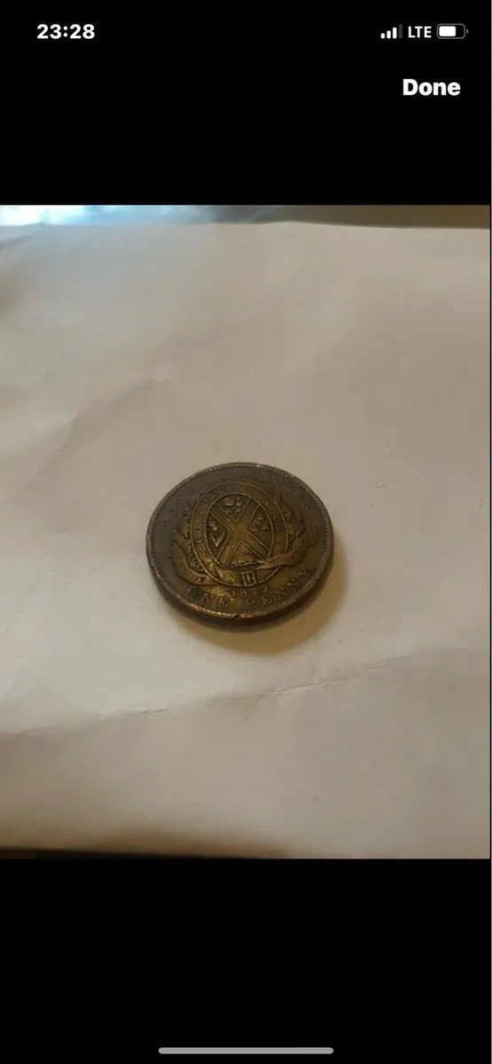 Old penny - Image 1