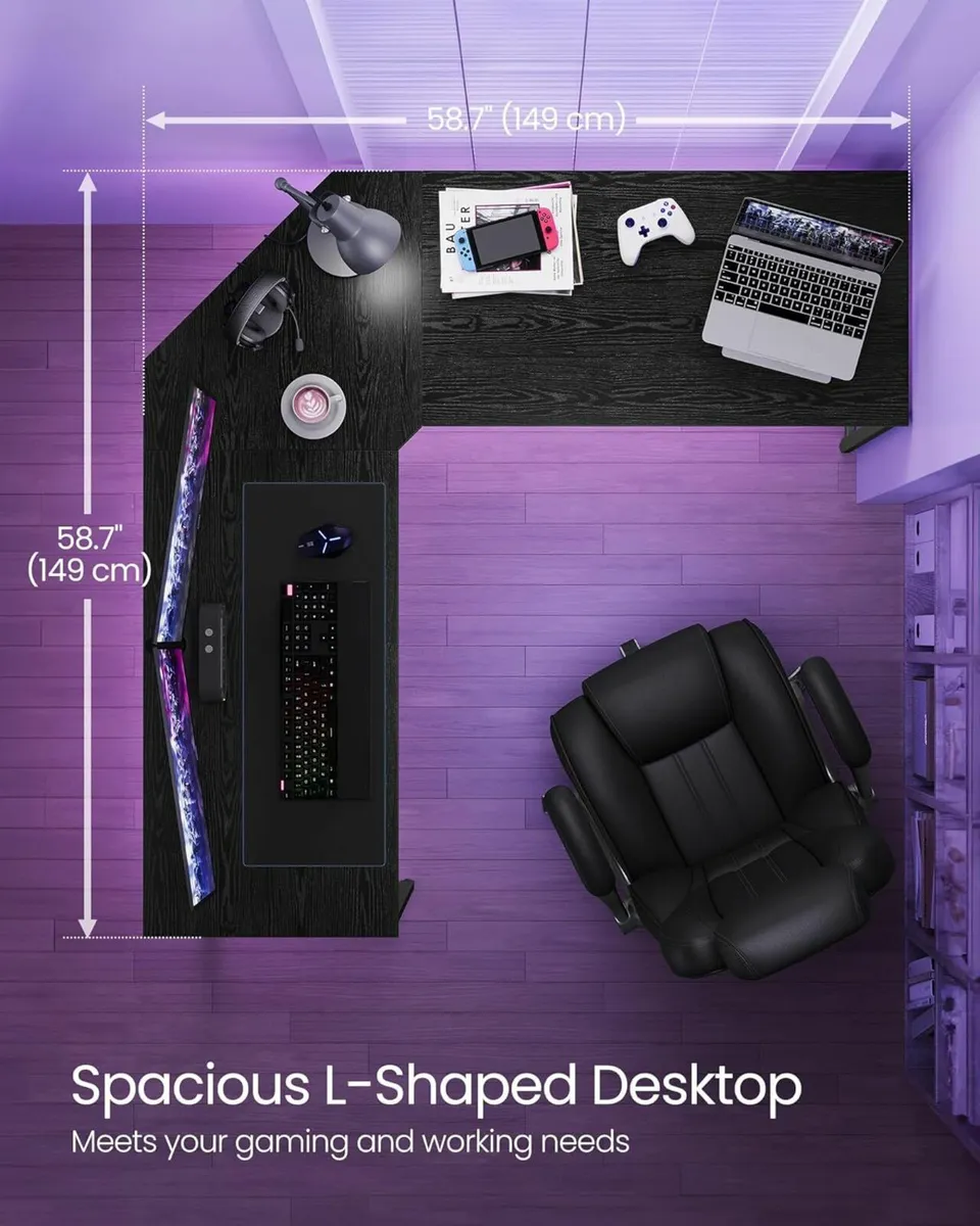 New Gaming and Office Desk - FREE P&P - Image 1