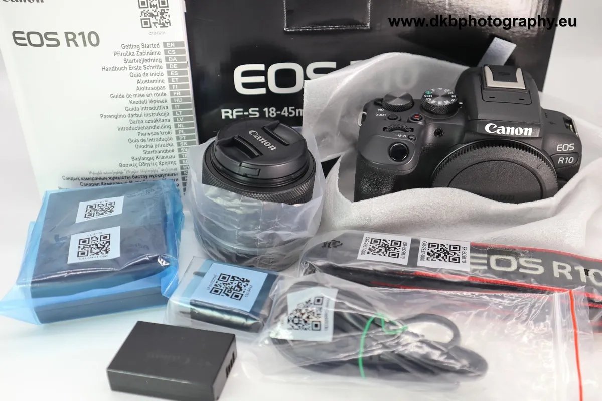 CANON EOS R10 CAMERA & CANON RF-S 18-45mm IS STM - Image 2