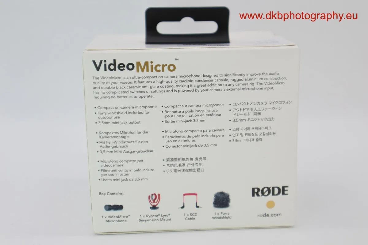 RODE VIDEO-MICROPHONE (NEW) #0475 - Image 4
