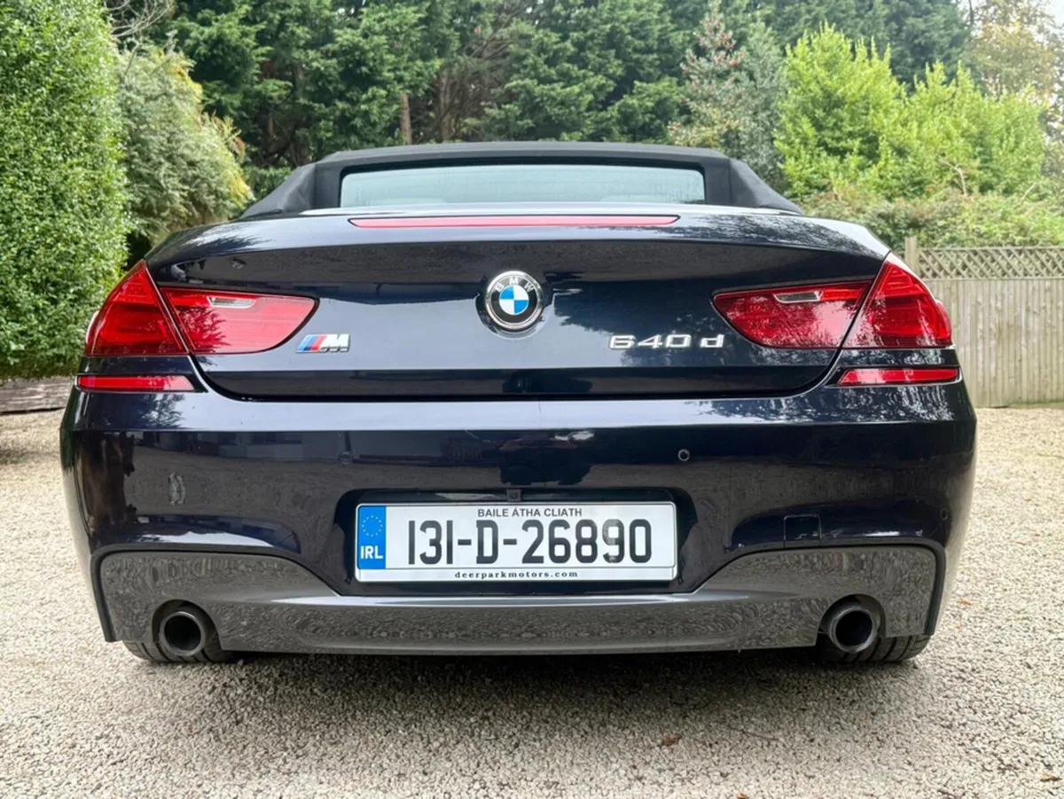 BMW 6-Series 640D F12 M SPORT CONVERTIBLE *F.BMW.S - Image 3