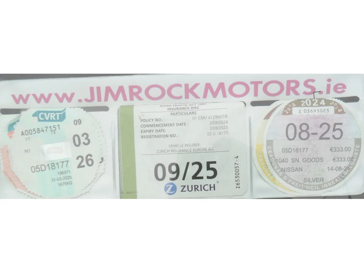 Nissan Kubistar 1.5 DIESEL 5DR ........DOE 03/26.. - Image 3