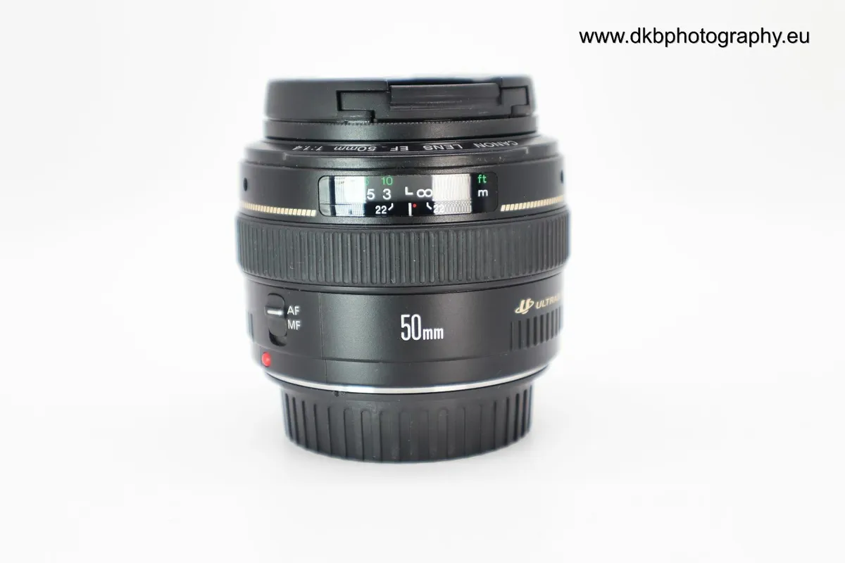 CANON EF 50mm F1.4 USM LENS #0579 - Image 2