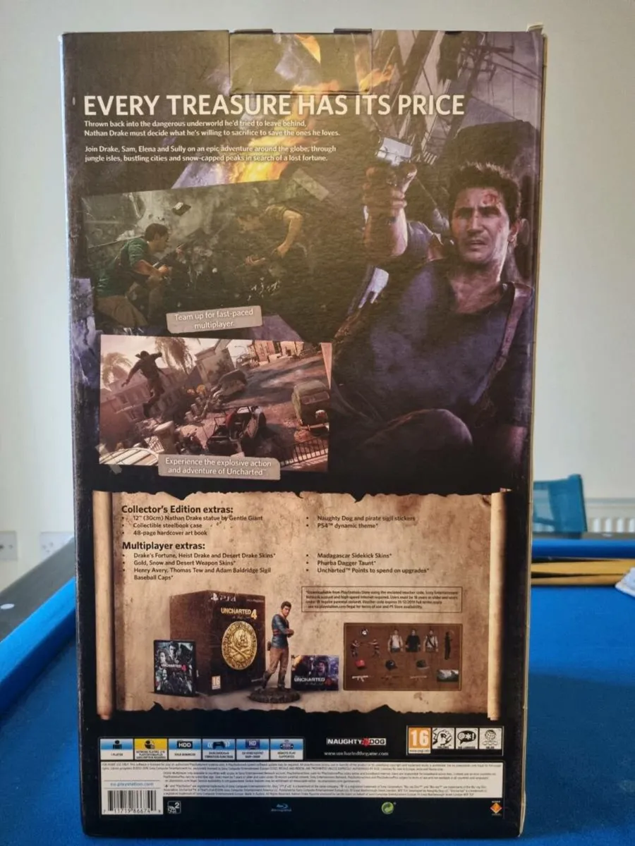 Uncharted 1-3 and Collectors Edition PS4 of 4 - Image 1