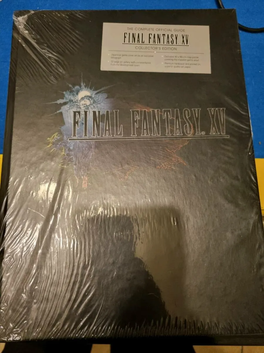 Final fantasy 15 collectors guide book