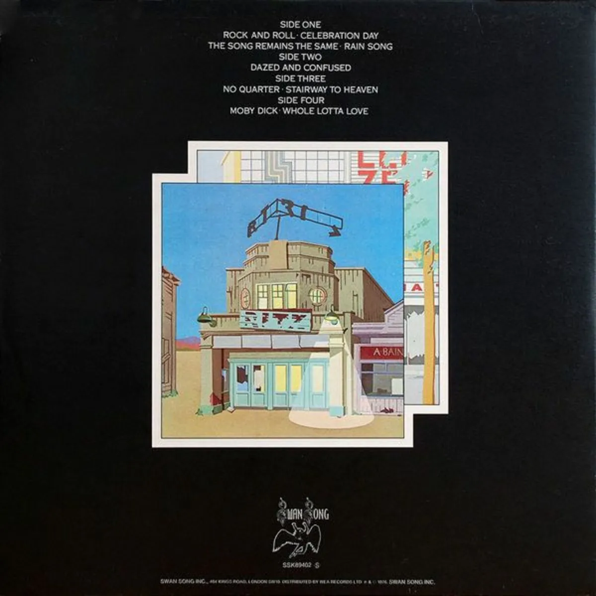 Led Zeppelin – The Soundtrack From The Film The So - Image 2