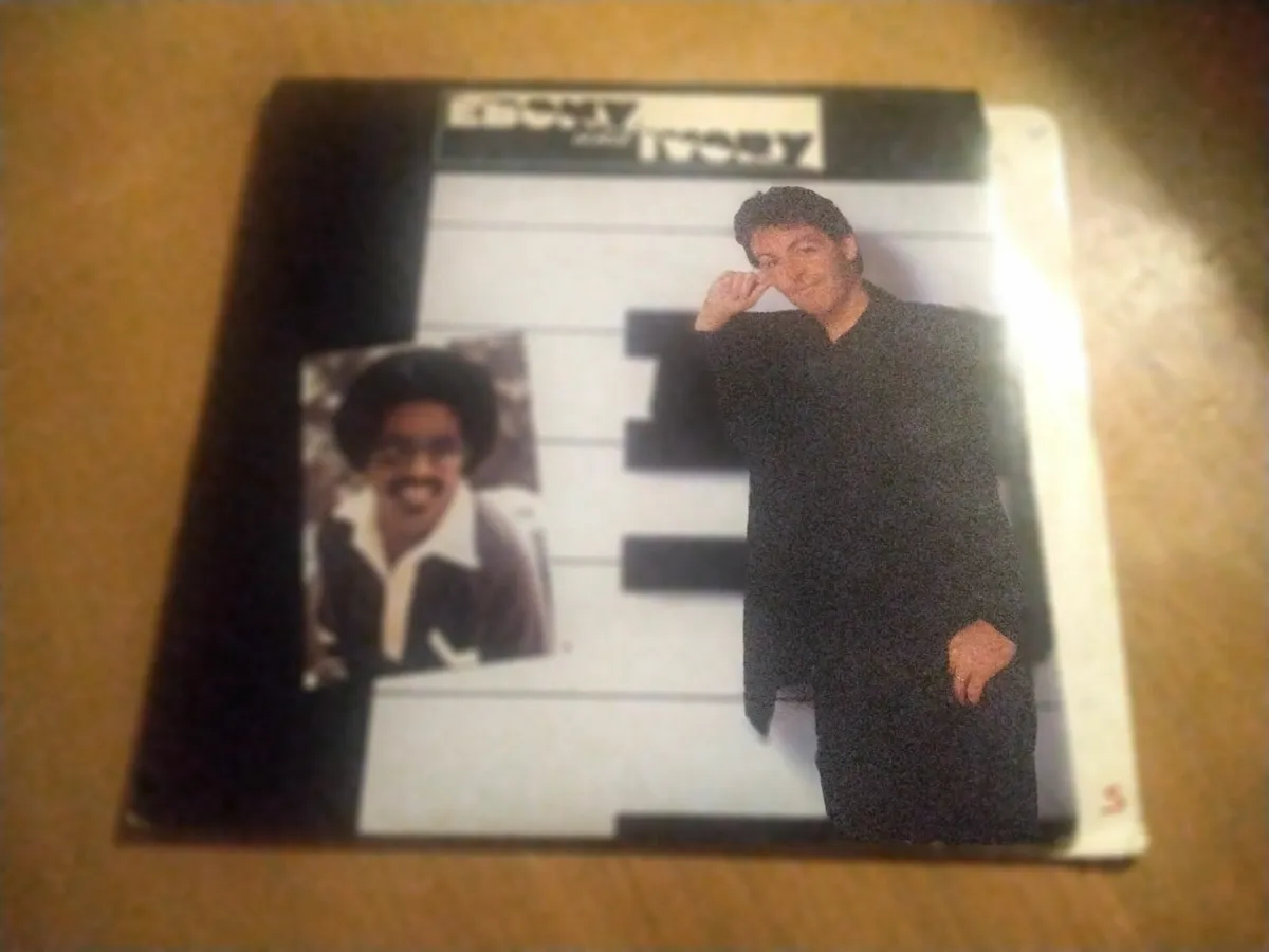 Mccartney.   Ebony. And ivory.     Vinyl