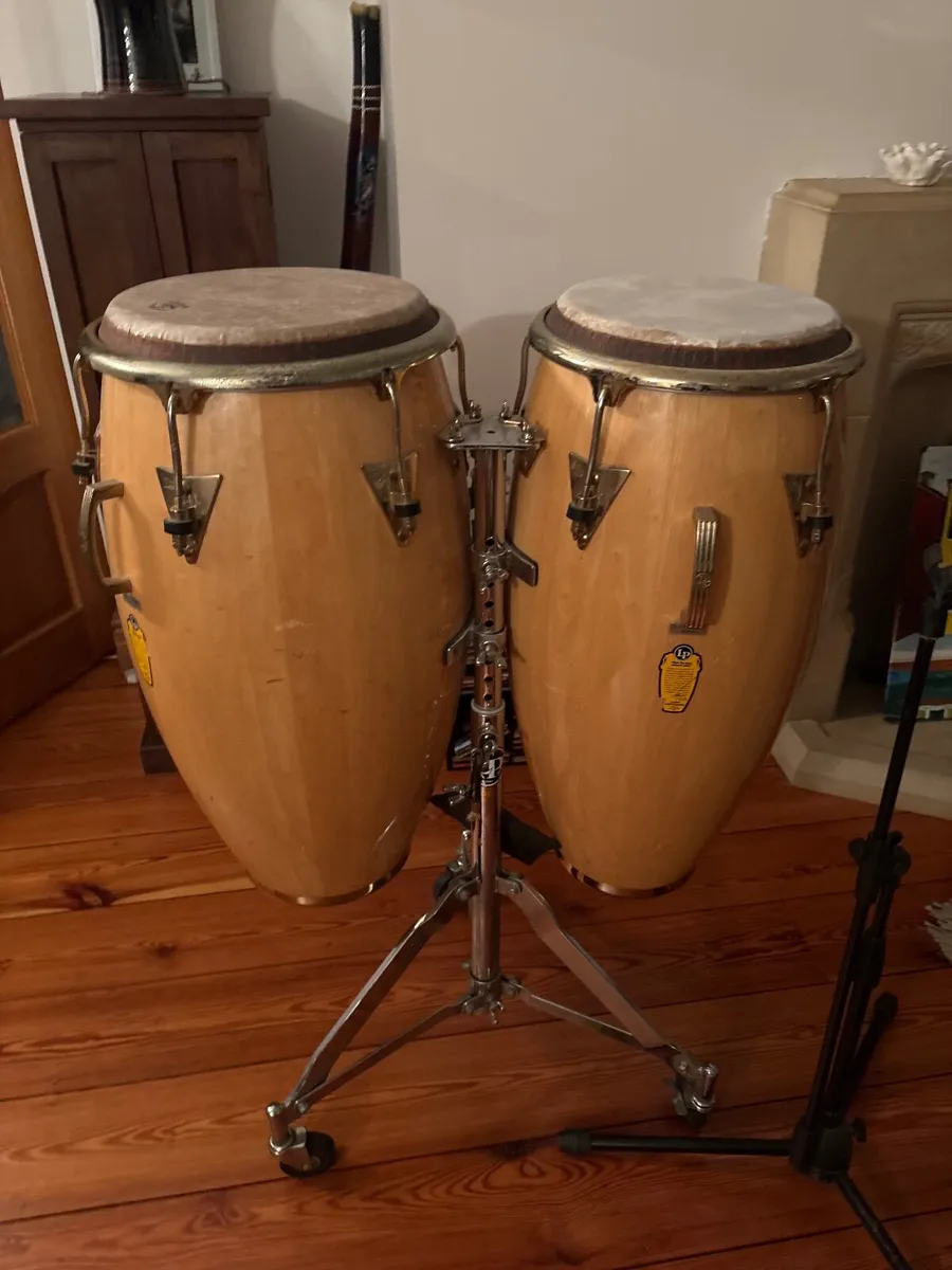 Quinto and Tumba Conga drums