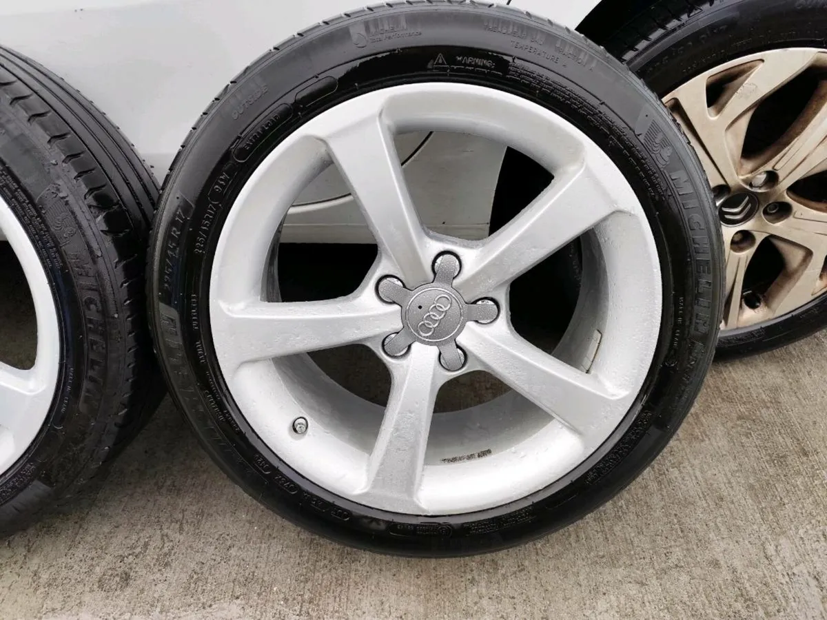 Audi alloy wheels on Michelin tyres - Image 2