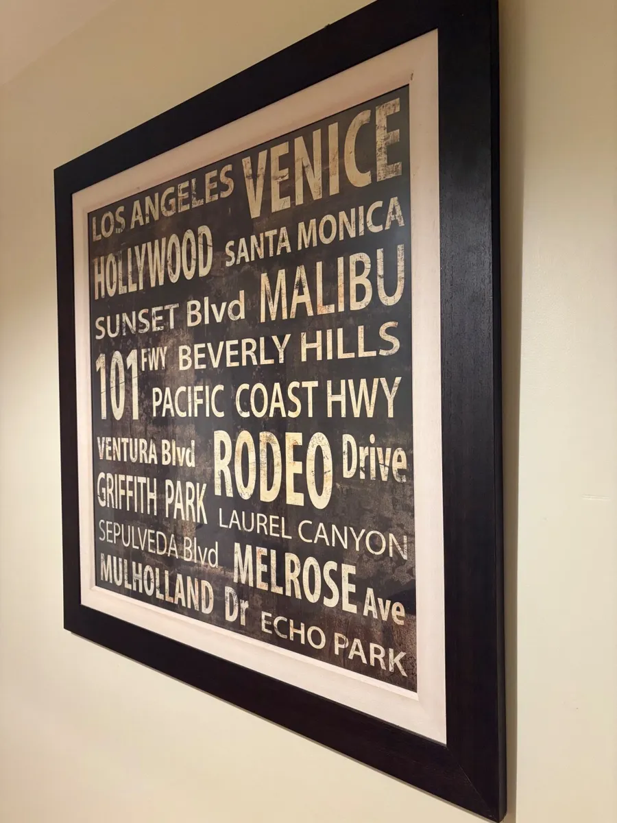 Large framed print - Image 1