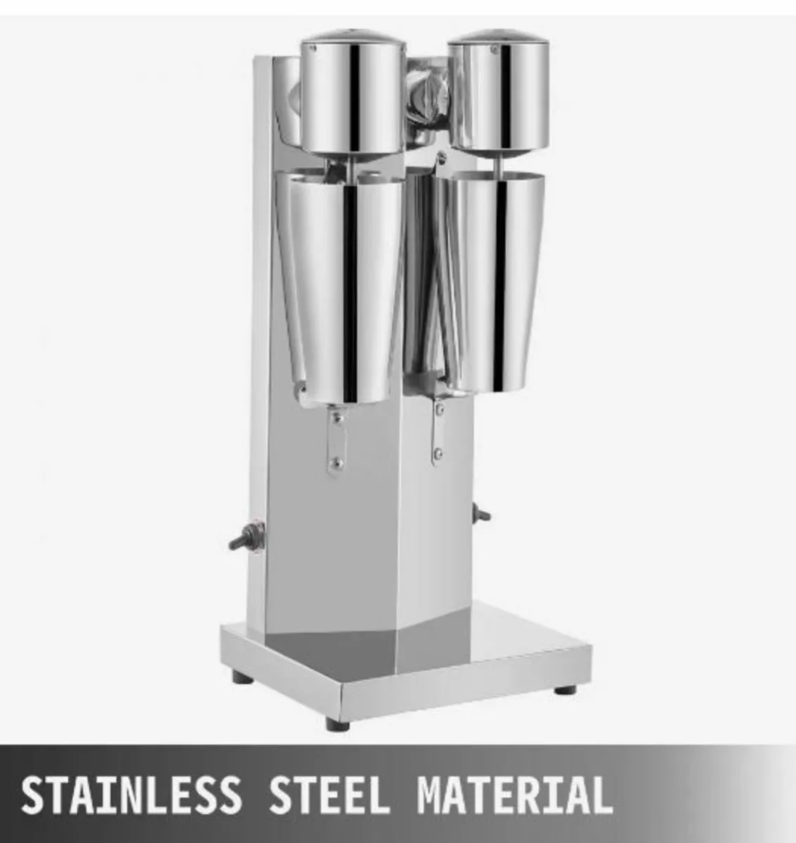 Milkshake Maker Kit, Stainless Steel - Image 1