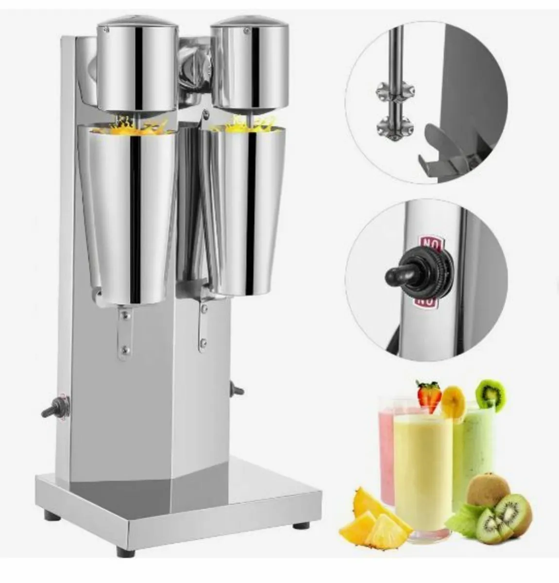 Milkshake Maker Kit, Stainless Steel - Image 4