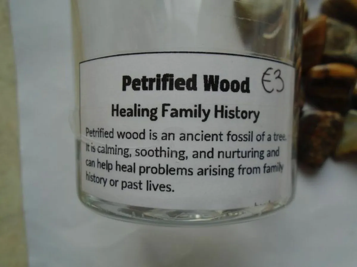 Petrified Wood, Crystals,Gemstones - Image 2
