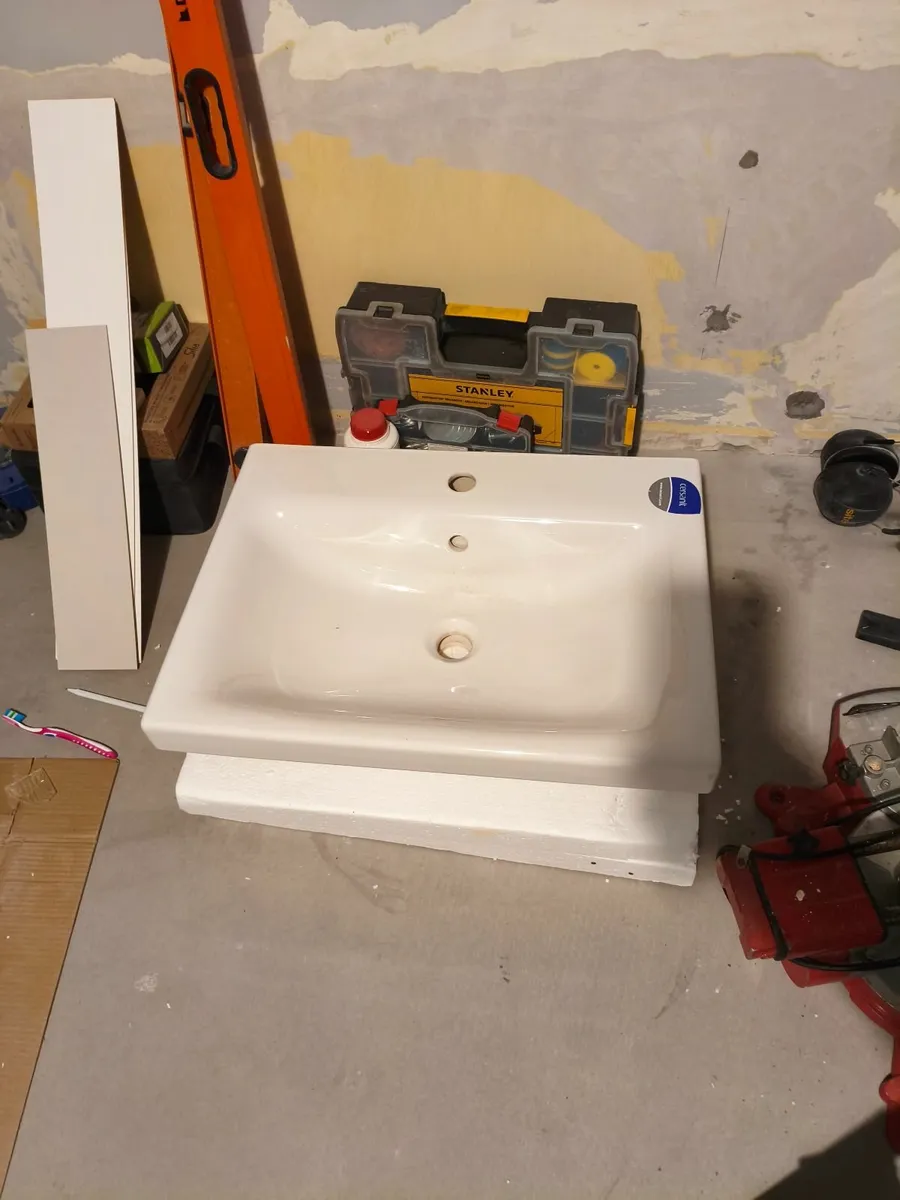 Bathroom basin sink 60cm Cersanit - Image 3