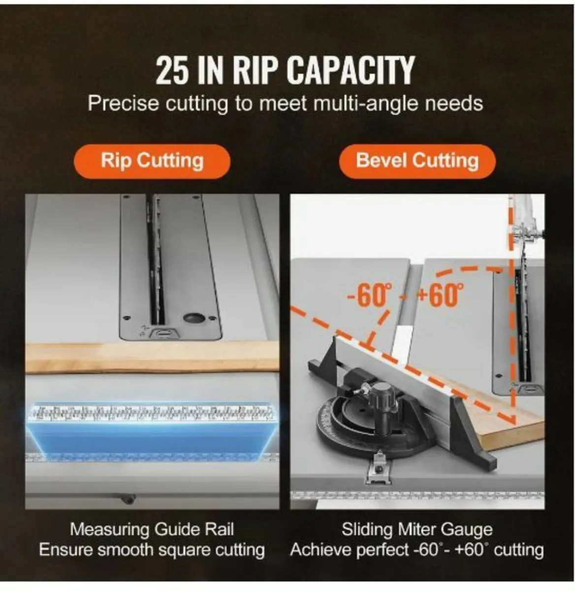 1800 W Table Saw Electric Cutting Machine - Image 3