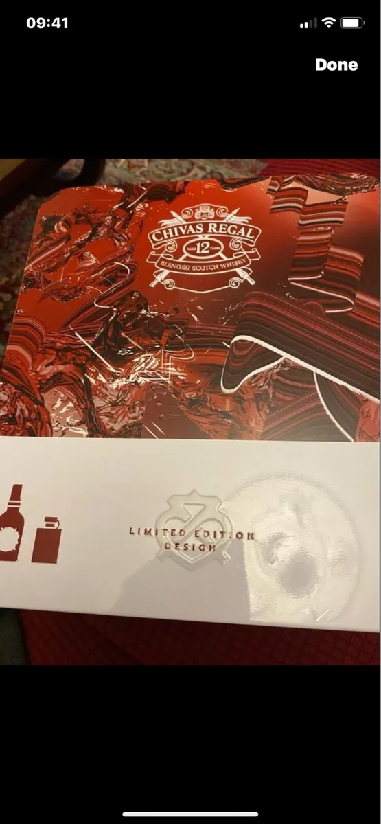 Limited Edition Large Chivas Regal Metal Box - Image 2